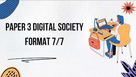Paper 3  writing format DIGITAL SOCIETY IB DP