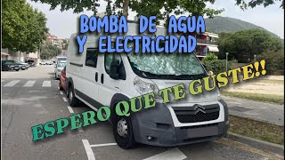 NUEVA SECCIÓN !!! BOMBA DE AGUA Y ELECTRICIDAD