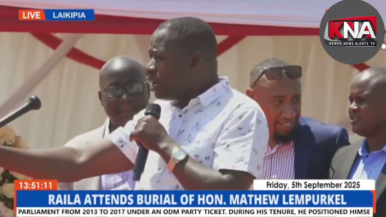 RAILA ODINGA ALMOST WALKS OUT AS LAIKIPIA LEADERS LECTURE HIM BADLY FOR NEGLECTING THEM!