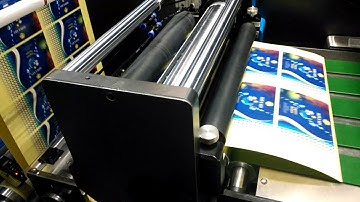 LC-350 Laser die cutting Roll to Sheet conveyor video
