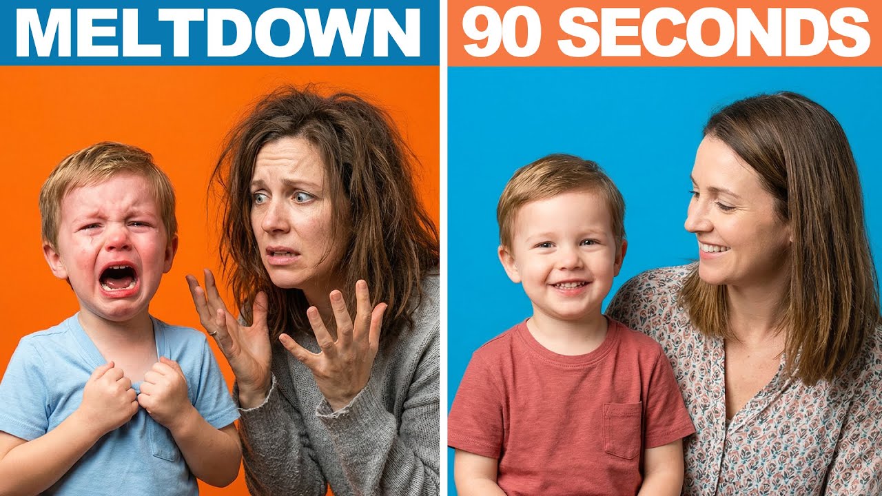 The 3 Brain Hacks That End Toddler Meltdowns in Under 90 Seconds