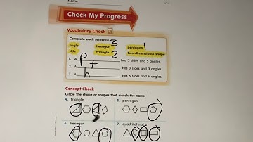 Math Ch 12 Check My Progress