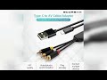Rezension: USB-C-auf-Cinch-Kabel, Audio-Aux-Adapter, 1,8 m, Typ-C auf Cinch-Audiokabel, USB-C-Ste...