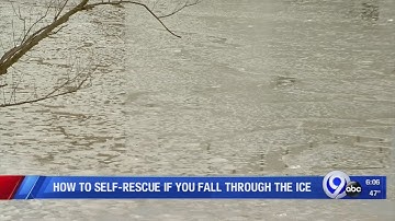 How to self-rescue if you fall through the ice