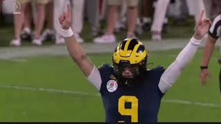 Michigan scores touchdown to take the lead in overtime  l Rose Bowl
