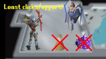 Solo Saradomin GWD with Bowfa - Least clicks/effort