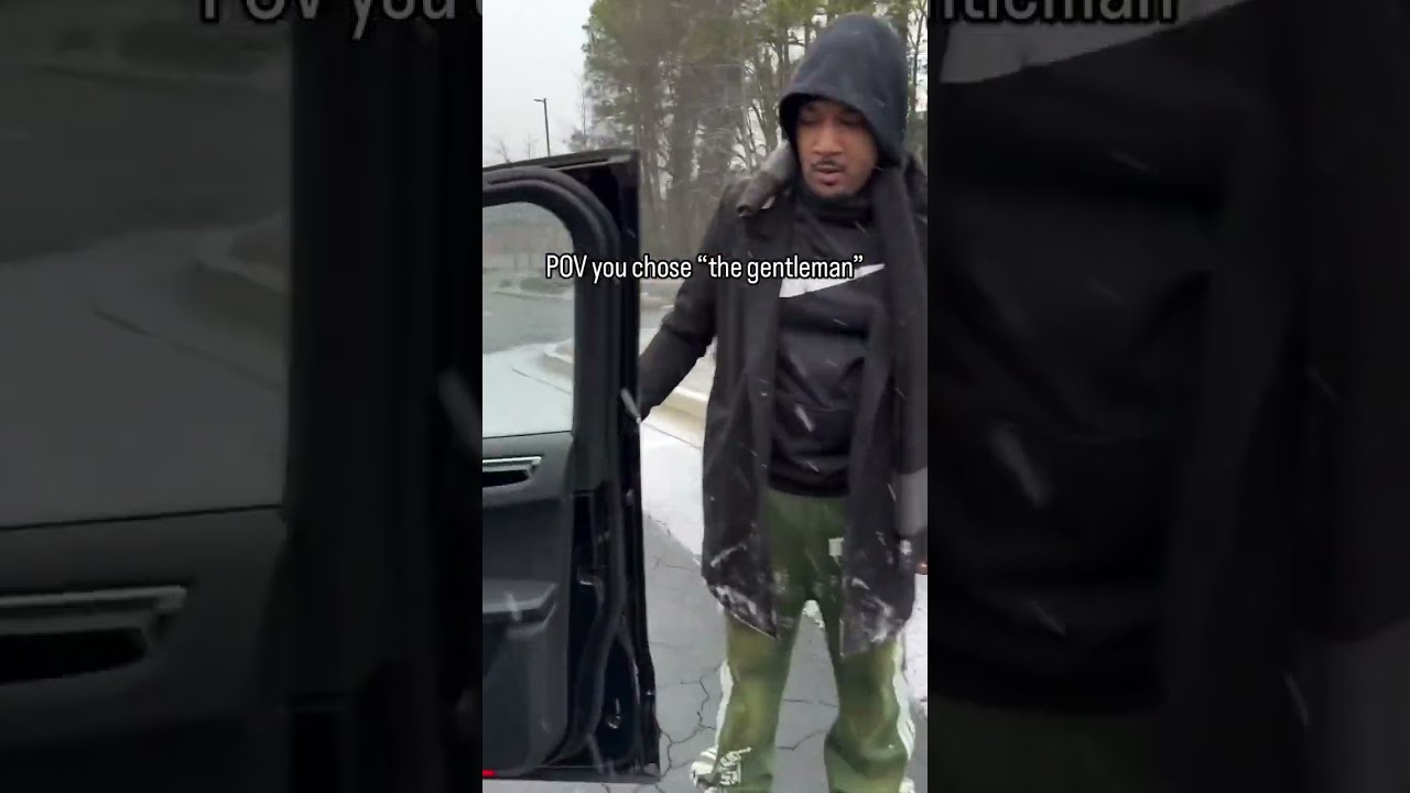 Rain Sleet Or Ima Hold That Door 