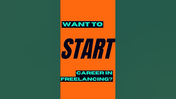 Start FREELANCING?