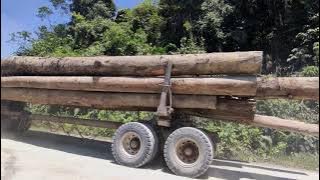 Lori Balak di menua Kapit, Sarawak.