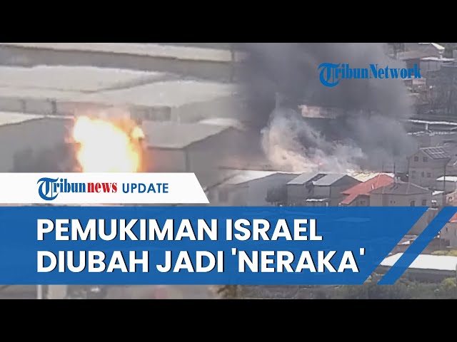 Israel Membara! 'Bola Api' Hizbullah Bakar Pemukiman Tentara IDF di Avivim, Zionis Alami Kerugian class=