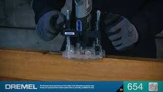 Dremel Accessory 654: Routing - Straight Router