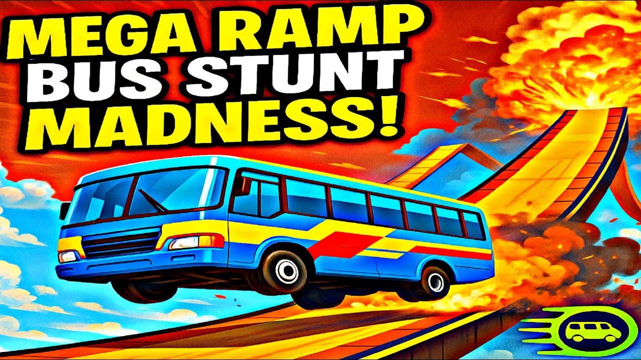 🔥 Mega Ramp Bus Stunt Madness! 🚍💨 Android Impossible Tracks Gameplay ...