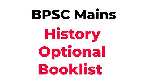 BPSC history optional booklist. #68th bpsc #history optional #topperbooklist