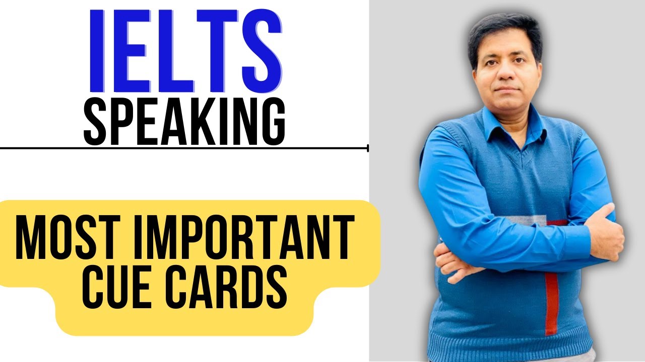 IELTS Speaking - Most Important Cue Cards By Asad Yaqub - YouTube