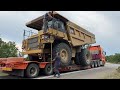 Loading And Transporting Two Caterpillar 775E & 773B Dumpers - Sotiriadis/Labrianidis Constructions