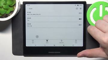 How To Set Up Alarm Clock On ONYX BOOX GO COLOR