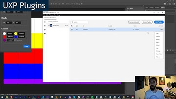 Adobe UXP plugin Tutorial