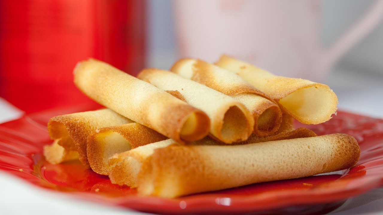 How To Make Cigarette Russe And Tuiles Youtube