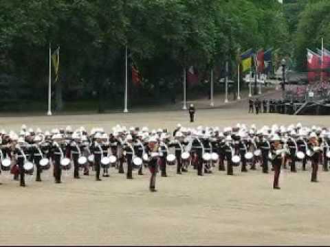 Royal Marines Beating Retreat 2009