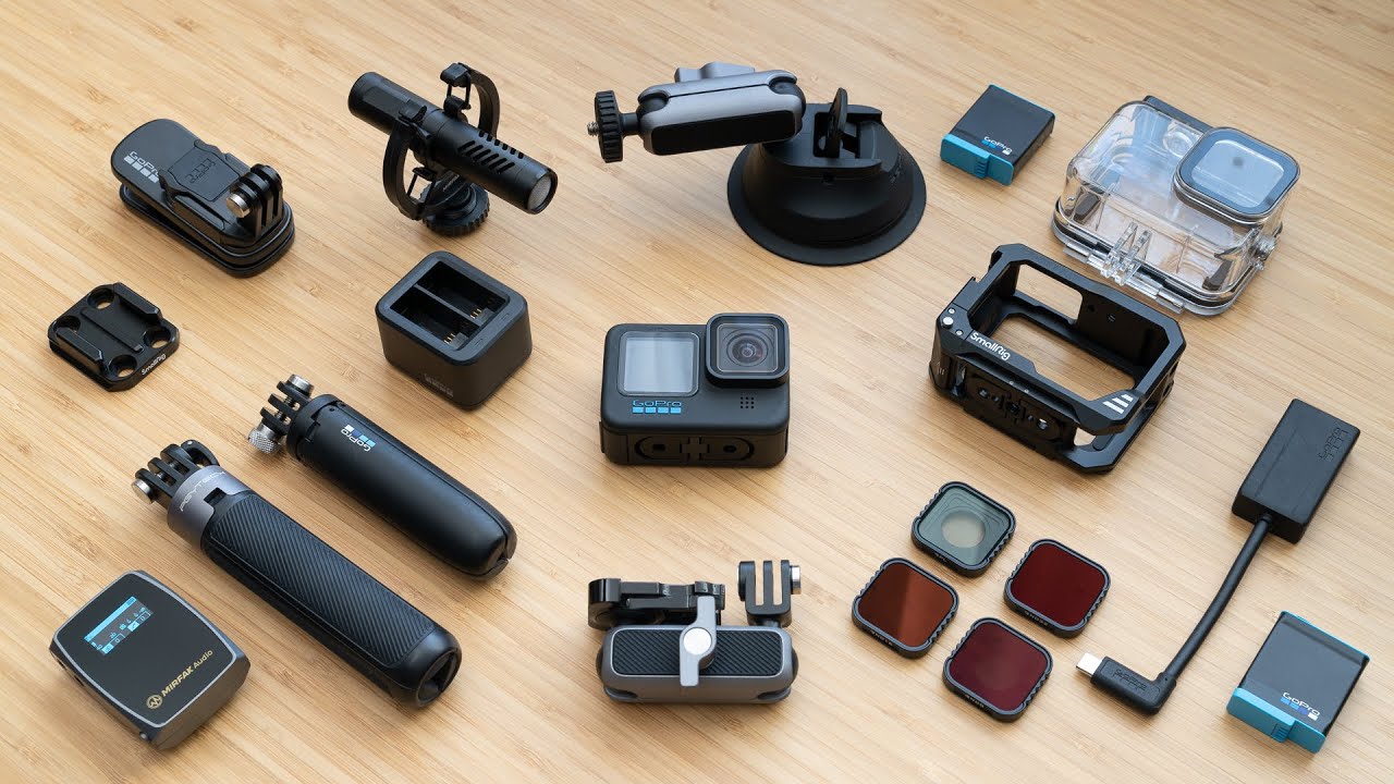 DJI Osmo Action Accessories - PGYTECH, Cages, Filters & More - YouTube