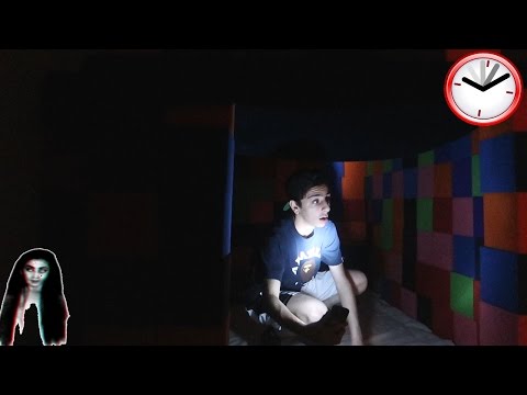 24 HOUR OVERNIGHT CHALLENGE IN HAUNTED GARAGE!! (HOLY SH*T) | FaZeParaffinsg