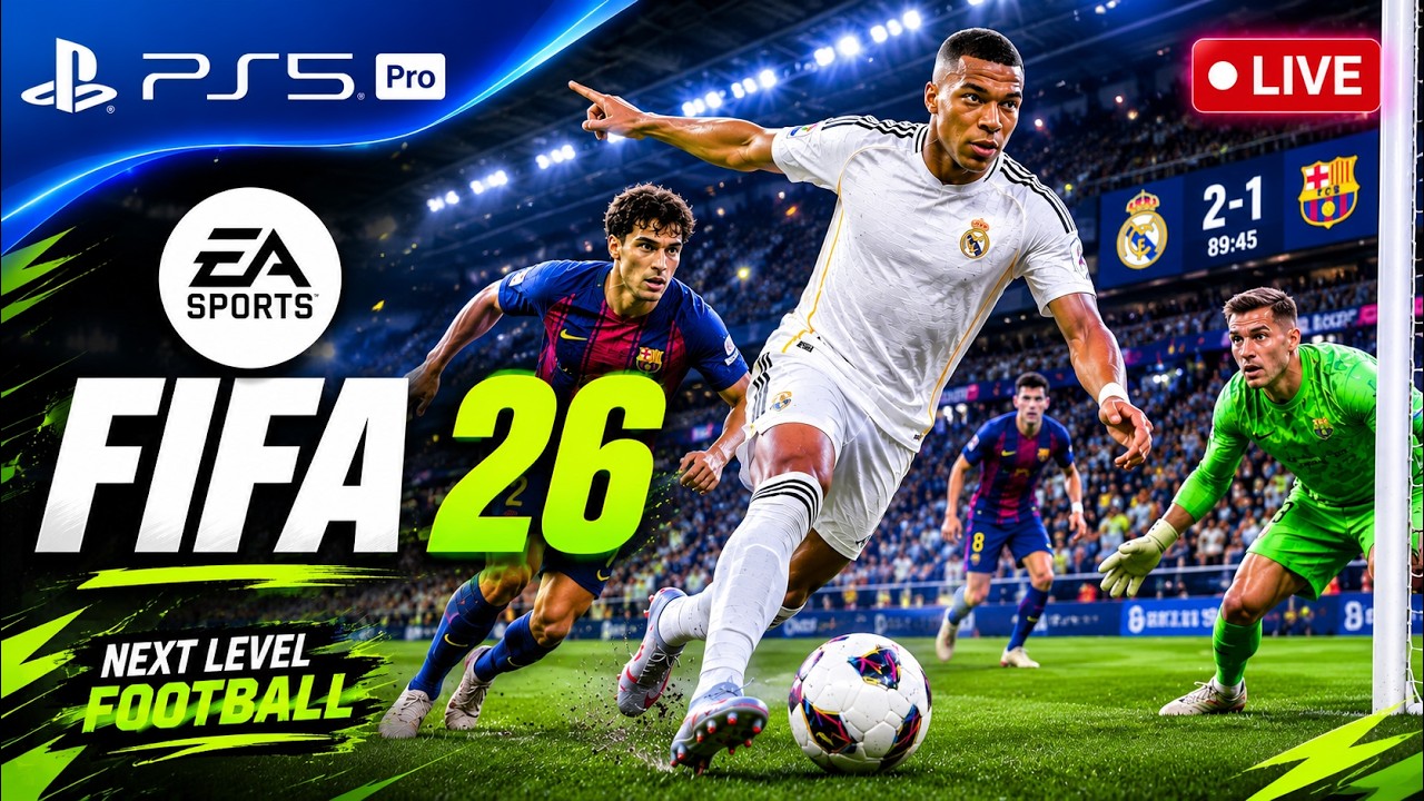 FIFA 26 GAMEPALY 🏆 | PS5 Pro 4K Ultra HD Gameplay ⚽