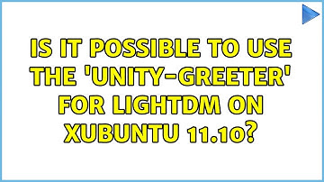 Ubuntu: Is it possible to use the 