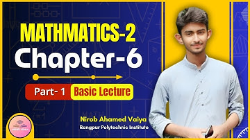 mathematics 2 chapter 6 , part 1|| কারিগরি পাঠশালা ||