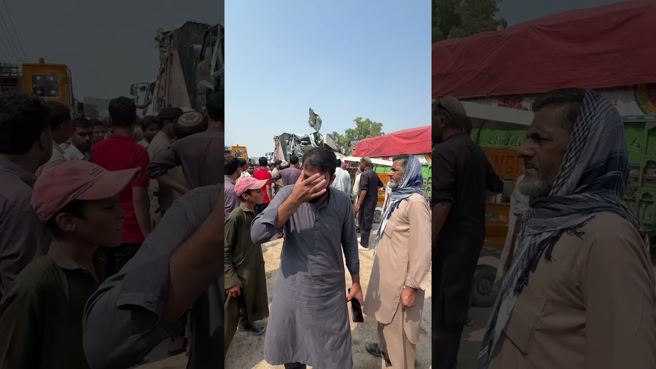 Dangerous Accident in wah cantt 