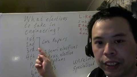 What electives to pick in engineering?