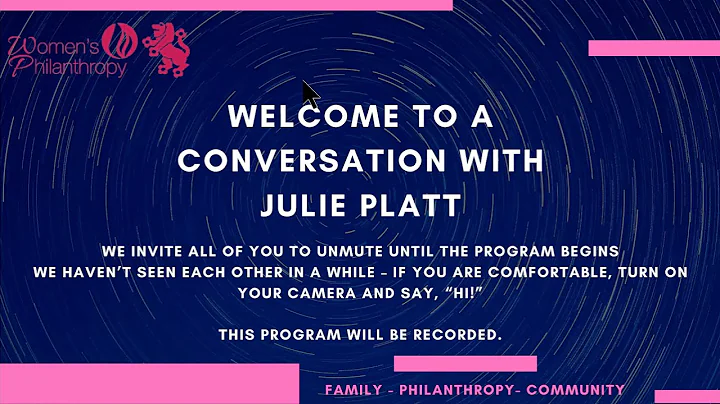 A Conversation with Julie Platt