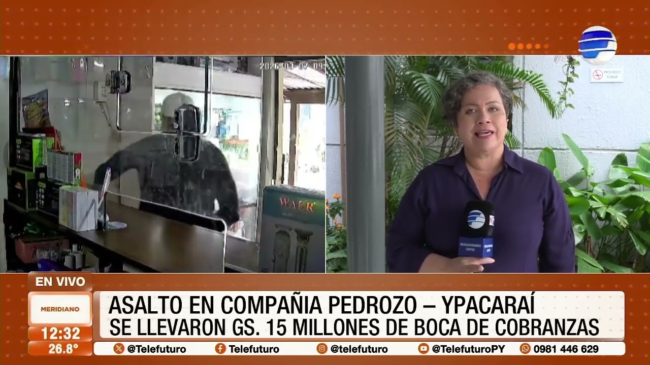 Asalto en compañía Pedroso, Ypacaraí