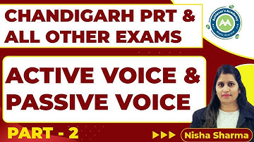 Active Voice Passive voice  part-2 English Grammar for All Exams