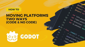 how to create moving platforms in godot 4 | quick 2d tutorial