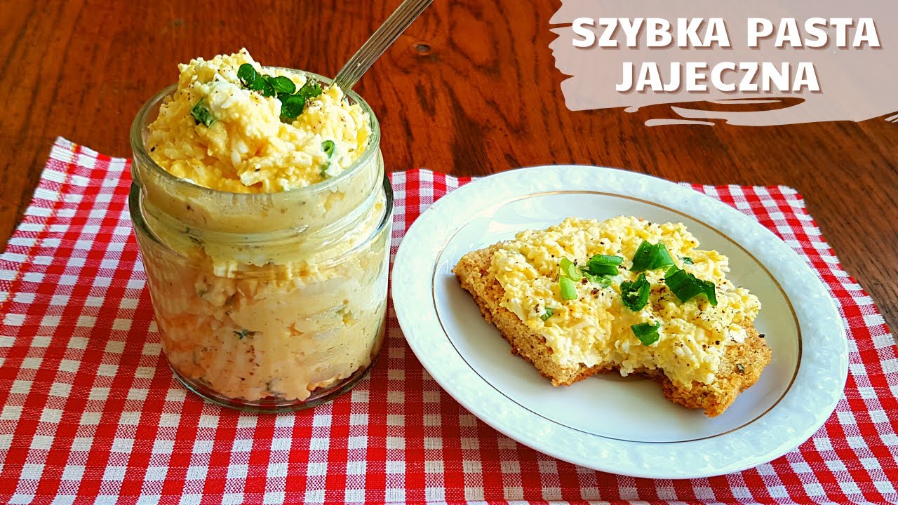 SZYBKA PASTA JAJECZNA KETO ŚNIADANIE YouTube