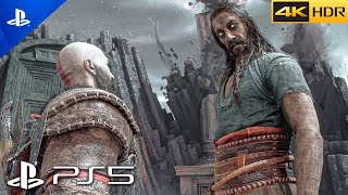 (Ps5) God Of War - Kratos Vs Tyr Boss Fight | Realistic Ultra Graphics Gameplay[4K60Fpshdr] Valhalla