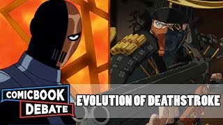 Evolution of Deathstroke in Cartoons in 9 Minutes (2017)