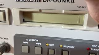 Tascam DA-60MKII Load Eject Ebay