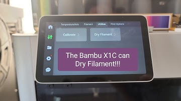 How to Dry Filament using the Bambu X1 Carbon!