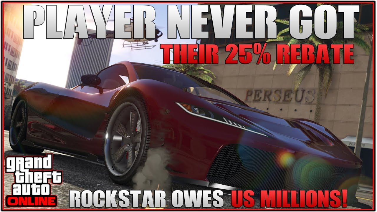 GTA 5 Online Players Never Received Their 25 Rebate After Patch 