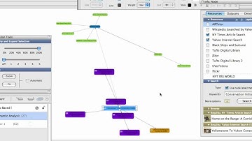 VUE - Map Based Searching and Semantic Analysis Screencast