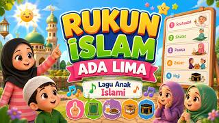 Lagu Balonku Ada Lima (Versi Islami Rukun Islam Ada Lima) | Lagu Edukasi Anak Muslim