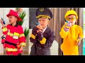 Box - thief and police | Kids play with toy cars