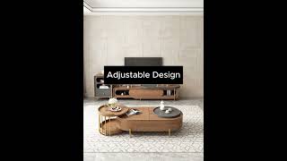 Product Link In Bio ( # 1529 ) @Mavigadgets  ✅ American Style Nordic Space Saving Coffee Table