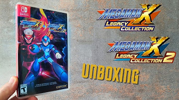 Unboxing MEGAMAN X Legacy Collection 1 + 2 Nintendo Switch