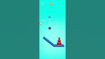 rope slash game level 1 #shorts #fungame