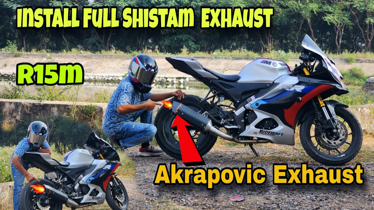 R9 Exhaust Yamaha R15M Kya Sound h bhai 😳