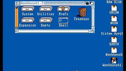 Workbench 1.3 Installation using WinUAE and a Virtual Harddisk