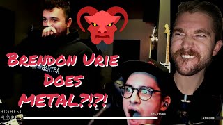 REACTION!!! Brendon Urie METAL Song!!