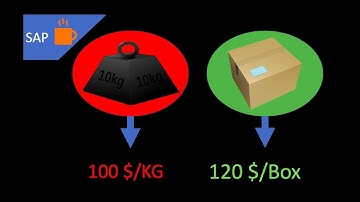 SAP MM Alternative Prices depending on Unit of Measure - complete configuration and process